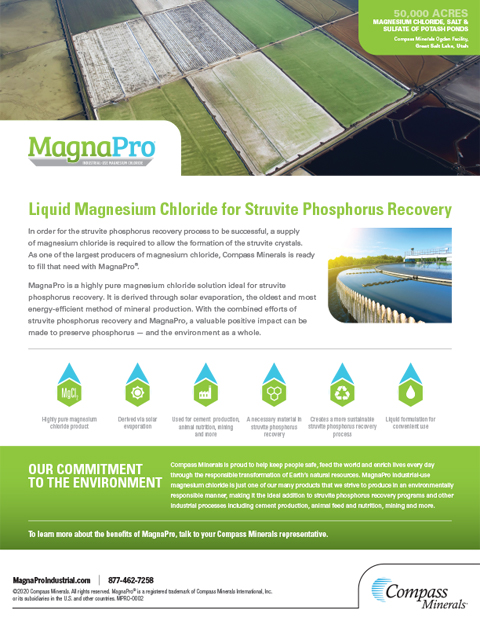 MagnaPro® Liquid Magnesium Chloride Sales Sheet | MagnaPro®